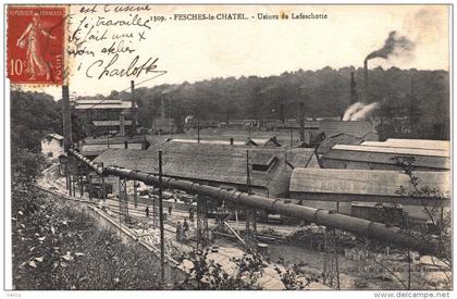 Carte Postale Ancienne de FESCHES le CHATEL