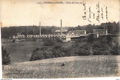 Carte postale ancienne de FESCHES le CHATEL