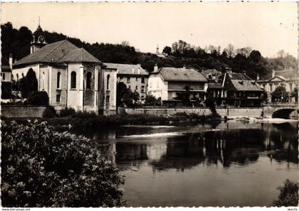 CPM ISLE-SUR-LE-DOUBS - Église et bords du DOUBS (216836)