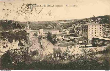 26 - Aiguebelle - L'Abbaye d'Aiguebelle - Vue Générale - Oblitération ronde de 1924 - CPA - Voir Scans Recto-Verso