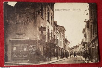 CPA -  Bourg-de-Péage - Grande rue