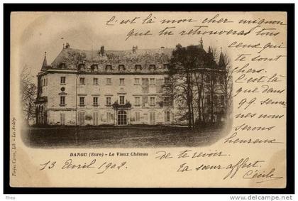 27 Dangu DANGU (Eure) - Le Vieux Château nuage, carte nuage chateau D27D K27284K C27199C RH007233