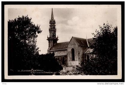 29 Ouessant 12 OUESSANT LAMPAUL - L'Eglise et le Cimetière eglise cimetiere D29D K29155K C29155C RH005835