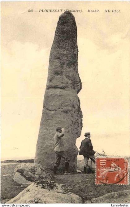 Plouescat, Menhir