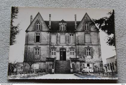 Cpm, Saint Ciers sur Gironde, la mairie, Gironde 33