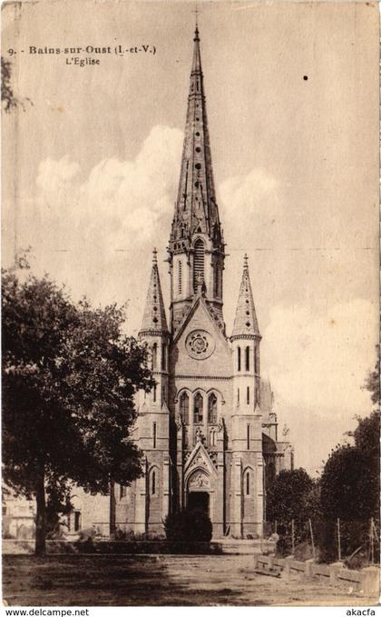 CPA Bains-sur-Oust - L'Eglise (112214)