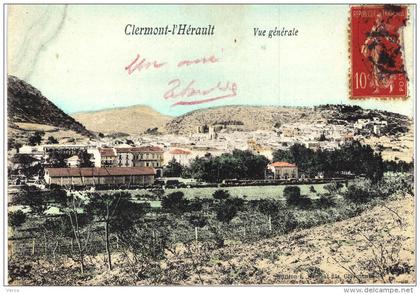 Carte Postale Ancienne de CLERMONT L'HERAULT