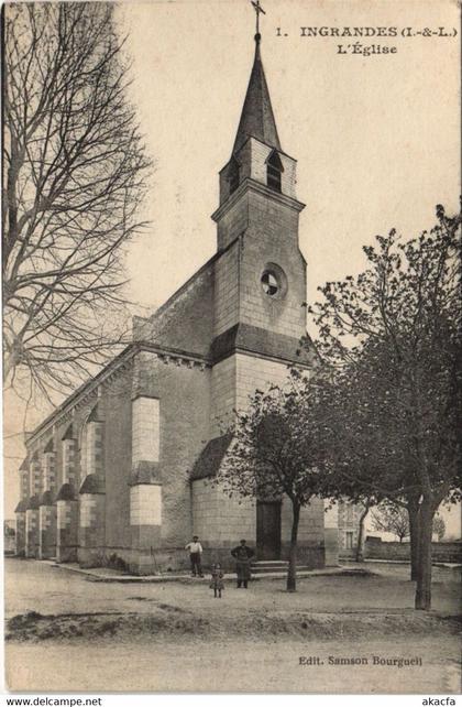 CPA INGRANDES - L'Église (146671)