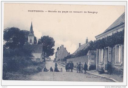 Montreuil - entrée du pays en venant de Reugny