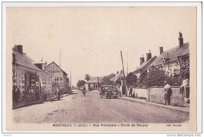 Montreuil - rue Principale - route de Reugny