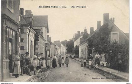 Saint-Aubin - Rue principale