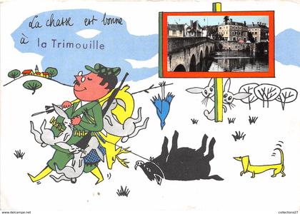 38-LA TRIMOUILLE- LA CHASSE EST BONNE A LA TRIMOUILLE