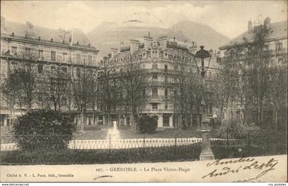 61100750 Grenoble la Place Victor-Hugo / Grenoble /Arrond. de Grenoble