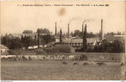 CPA Pont-de-Cheruy - Usines Grammont - Vue Generale FRANCE (962119)