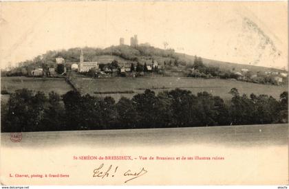 CPA Saint-Simeon-de-Bressieux - Vue de Bressieux FRANCE (961973)