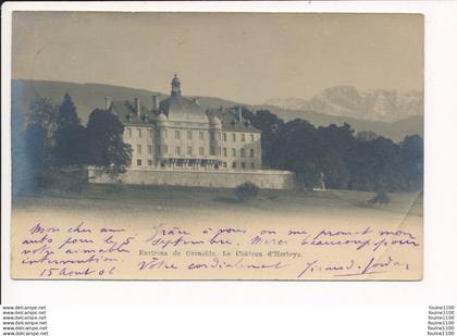 environs de GRENOBLE le château d'  HERBEYS