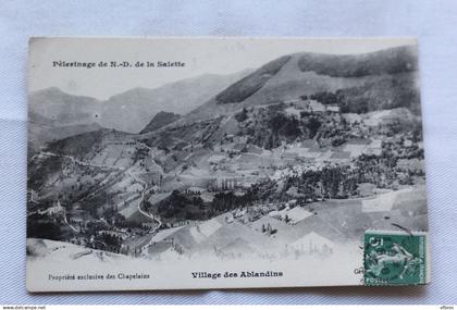 village des Ablandins, Isère 38