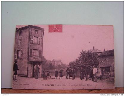 LEMPDES (HAUTE LOIRE)  AVENUE DE SAINT-FLOUR.