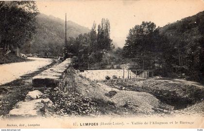 LEMPDES-SUR-ALLAGNON VALLEE DE L'ALLAGNON ET LE BARRAGE