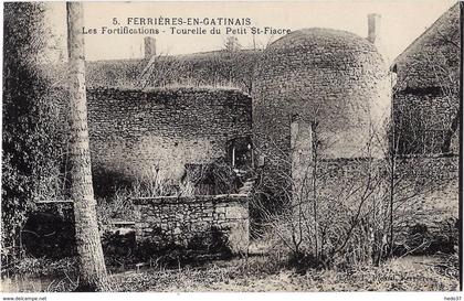 Ferrières-en-Gatinais - Les Fortifications - Tourelle du Petit St-Fiacre