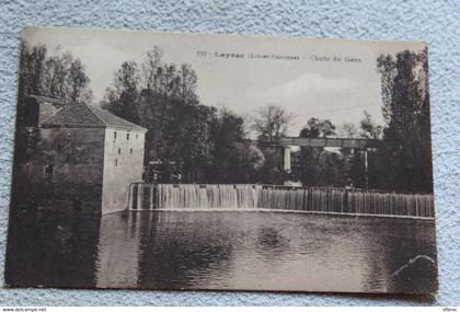 Layrac, chute du Gers, Lot et Garonne 47