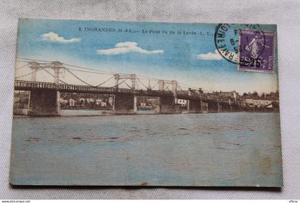 Ingrandes, le pont vu de la Levée, Maine et Loire 49