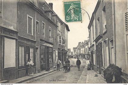 CPA Courville La Rue Pannard