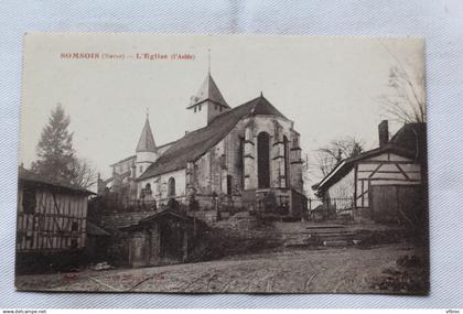 Somsois, l'église, Marne 51