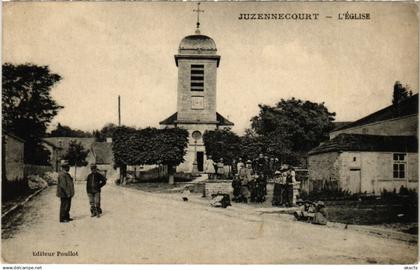 CPA JUZENNECOURT - L'Église (104836)