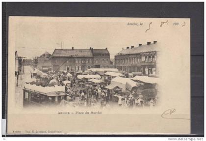 54 - Aniche  - Place du marché