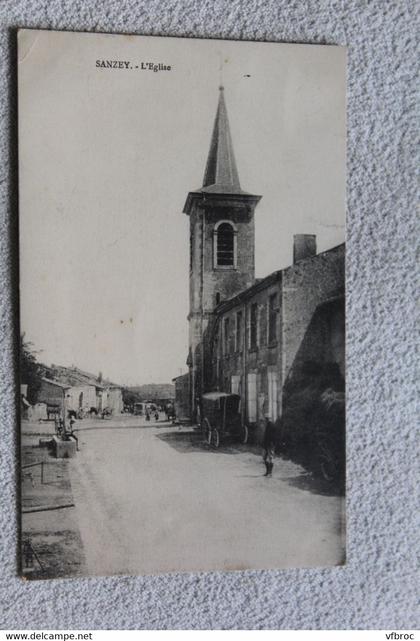 Sanzey, l'église, Meurthe et Moselle 54