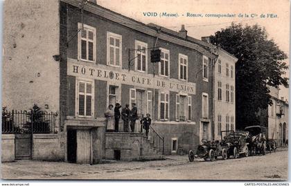 55 VOID - Hotel et café de l'union Ets ROBLIN (RARE)