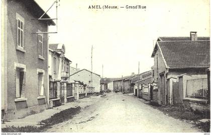 Carte Postale Ancienne de   AMEL - Grand'Rue