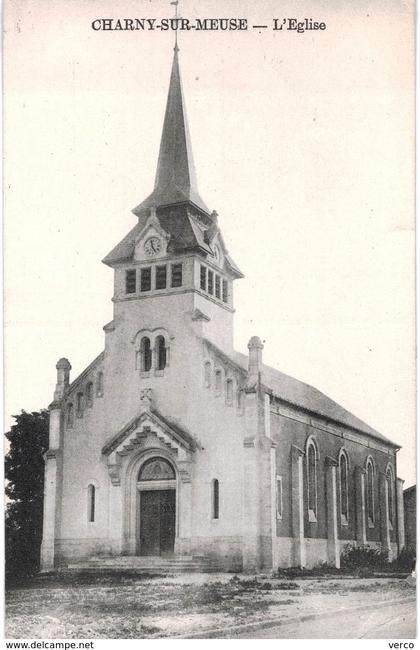 Carte  POSTALE  Ancienne de  CHARNY - L'Eglise