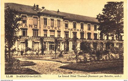 Carte Postale ancienne de SAINT AMAND les EAUX