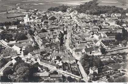 CPSM Angerville Vue générale aérienne