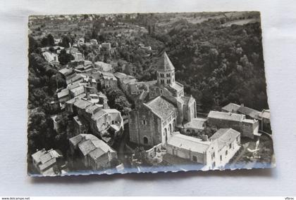 Cpm 1962, Saint Saturnin, l'église et vue générale, Puy de Dôme 63