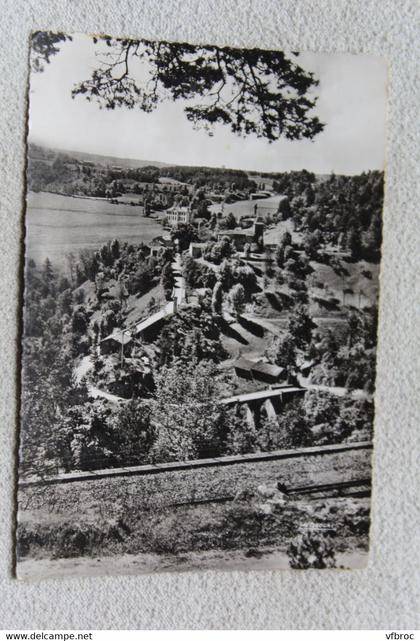 Cpm 1967, Saint Sauveur la Sagne, le vieux bourg, Puy de Dôme 63