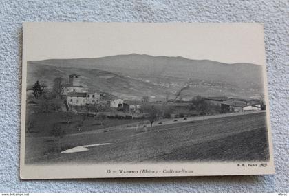 Yzeron, château vieux, Rhône 69