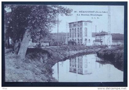 70 Héricourt 28 - HERICOURT (Haute-Saône) La Station Electrique electricite station el D70D K70285K C70285C RH001937