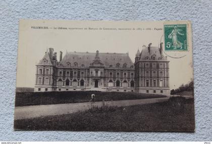 Cpa 1908, Villersexel, le château, Haute Saône 70