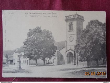 CPA - Ternuay - Place de l'Eglise