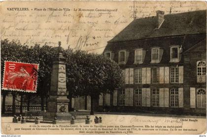 CPA VAUVILLERS - Le Monument Commemoratif (636494)