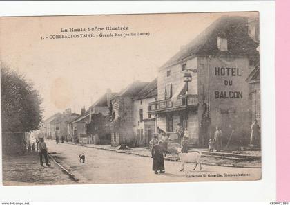 COMBEAUFONTAINE GRANDE RUE ANIMEE