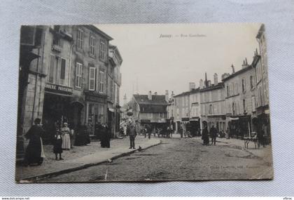 Cpa 1904, Jussey, rue Gambetta, Haute Saône 70