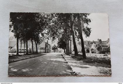 Cpsm 1952, Jussey, entrée de Jussey par l'avenue de la gare, Haute Saône 70