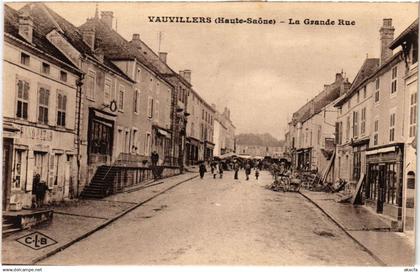 CPA Vauvillers Grande Rue (1273521)