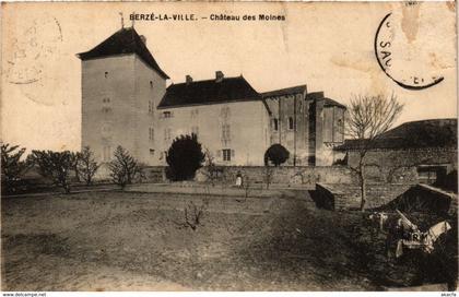 CPA Berze la Ville Chateau des Moines FRANCE (953950)