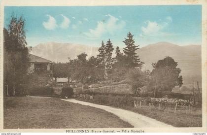 CPA FRANCE 74 "Peillonnex, Villa Morache"