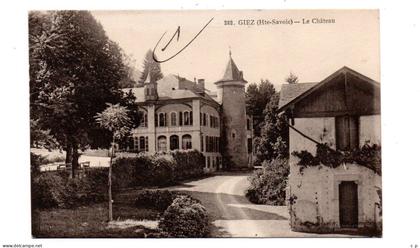 Giez - le Chateau  -    CPA °J